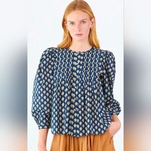 Hunter Bell Daphne Top Floral Print Size XL